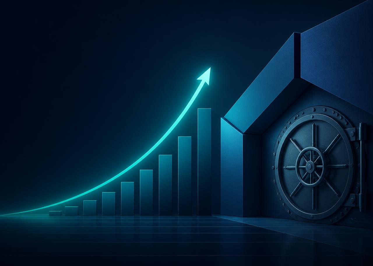 Institutional capital growth and secure vault